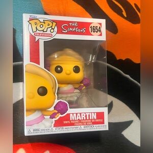 Funko Pop Television The Simpsons Martin Prince as Calliope Vinyl Figure 1654